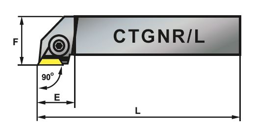 MTGNR 2525 M16 soustružnický držák